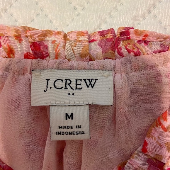 J Crew Multicolor Floral Blouse - Picture 5 of 10